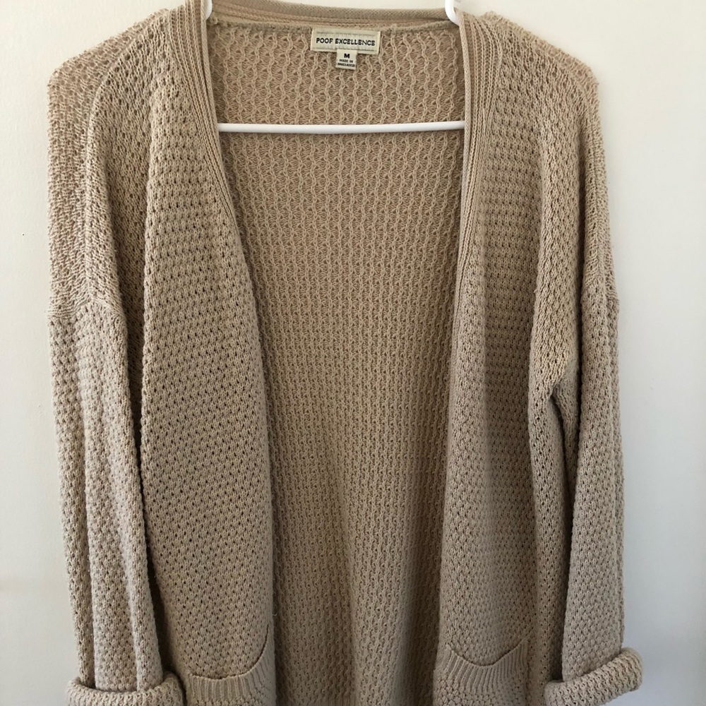 Cute beige cardigan